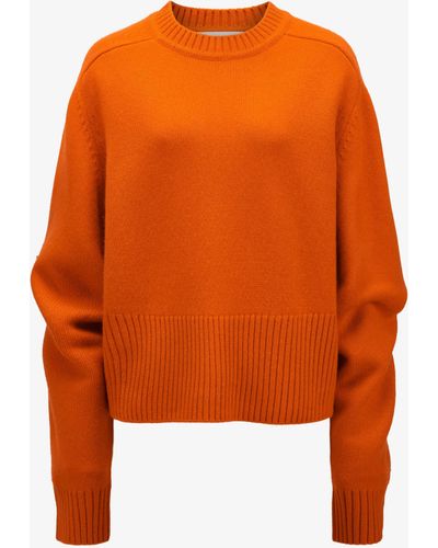 Extreme Cashmere Cashmere-Pullover - Orange