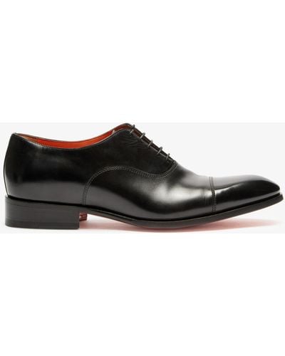 Santoni Halbschuhe - Schwarz