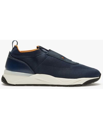 Santoni Inova Running Sneaker - Blau