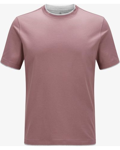Brunello Cucinelli T-Shirt - Pink