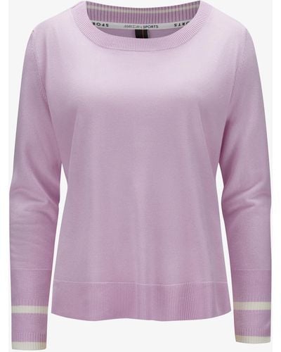 Marc Cain Pullover - Lila