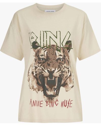 Anine Bing T-Shirt - Natur