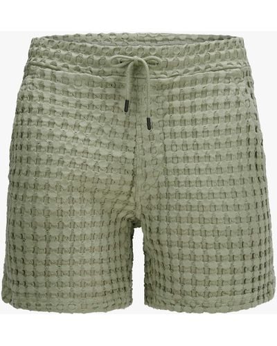 Oas Porto Waffle Shorts - Grün