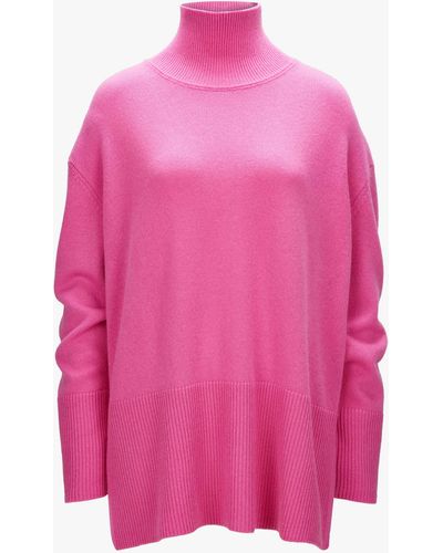 Lodenfrey Cashmere-Pullover - Pink