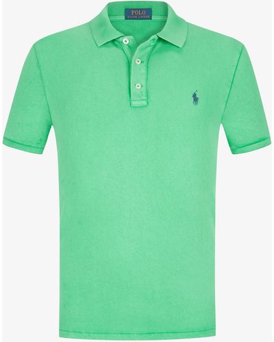 Polo Ralph Lauren Spa Terry Polo-Shirt - Grün