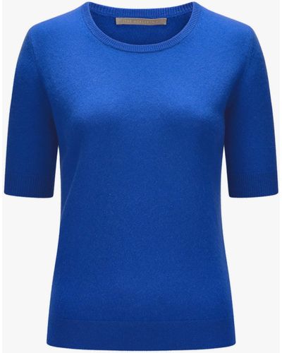 The Mercer N.Y. Cashmere-Shirt - Blau
