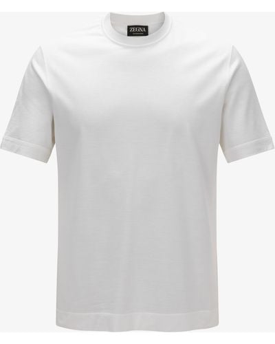 Zegna T-Shirt - Weiß