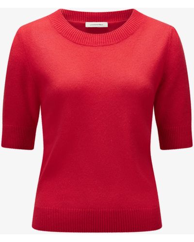 Lodenfrey Cashmere-Strickshirt - Rot