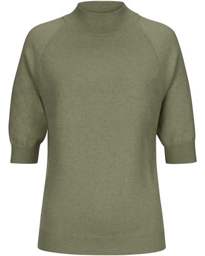 Lodenfrey Cashmere-Strickshirt - Grün