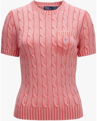 Polo Ralph Lauren Strickshirt - Pink