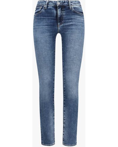 AG Jeans Prima Jeans Cigarette Leg - Blau