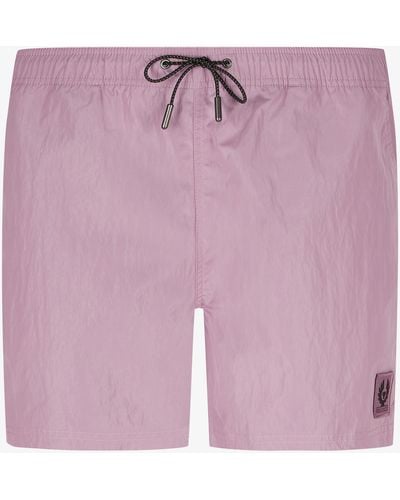 Belstaff Breaker Shorts - Pink