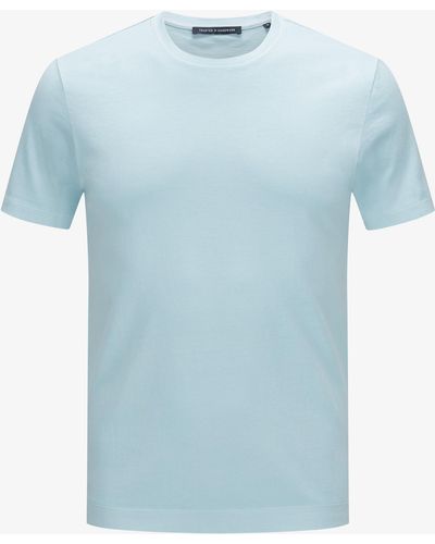 Trusted Handwork T-Shirt - Blau