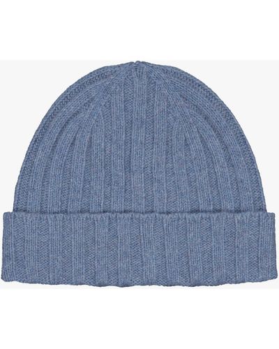 Lodenfrey Cashmere-Mütze - Blau
