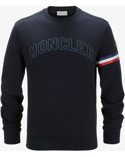 Moncler Felpa Sweatshirt - Blau