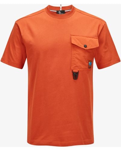 3 MONCLER GRENOBLE T-Shirt - Orange