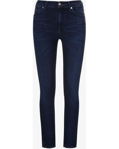 Citizens of Humanity Rocket 7/8-Jeans Mid Rise Skinny Fit Ankle - Blau