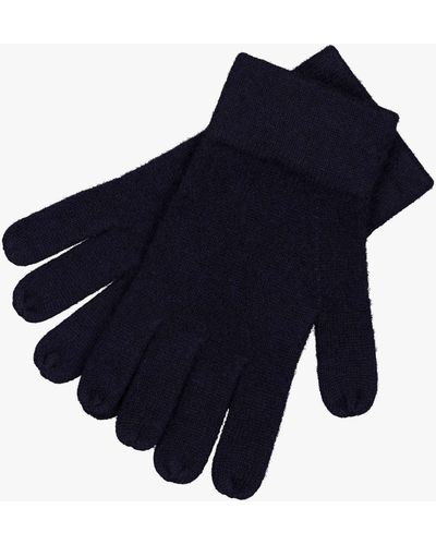 Lodenfrey Cashmere-Handschuhe - Blau
