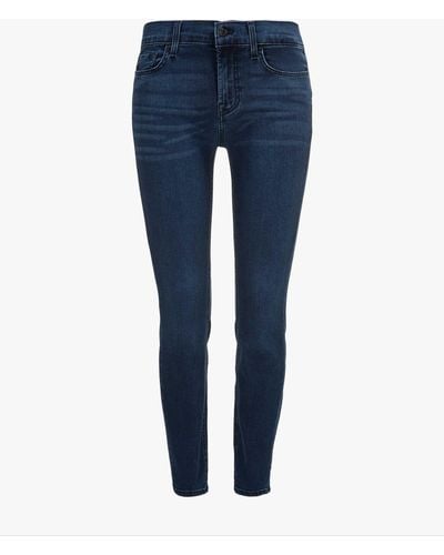 7 For All Mankind The Ankle 7/8-Jeans Skinny - Blau