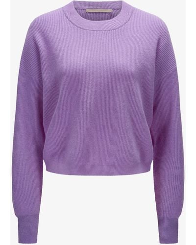 The Mercer N.Y. Cashmere-Pullover - Lila