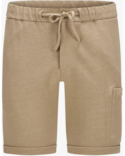 STEFAN BRANDT Jon Leinen-Sweatshorts - Natur