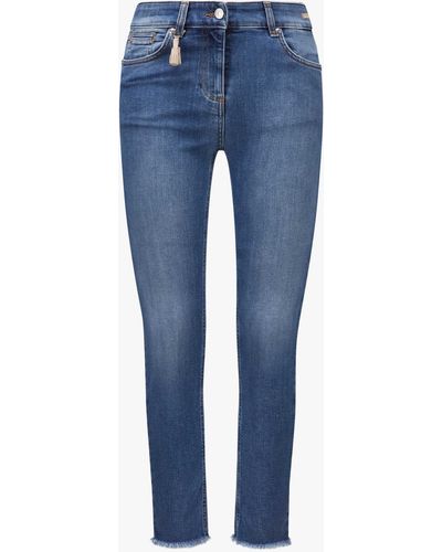 Pamela Henson Cinq 7/8-Jeans Slim Fit - Blau