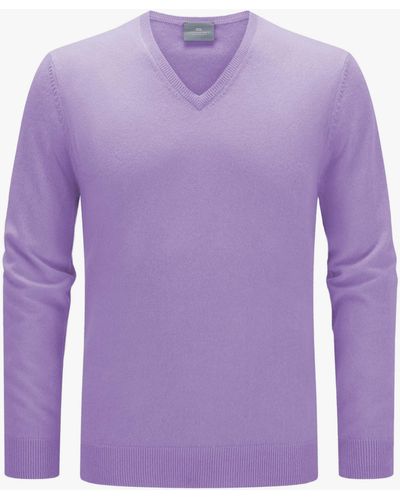 Lodenfrey Cashmere-Pullover - Lila