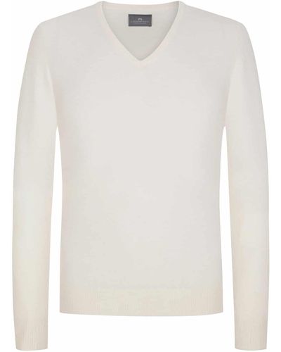 Lodenfrey Cashmere-Pullover - Weiß