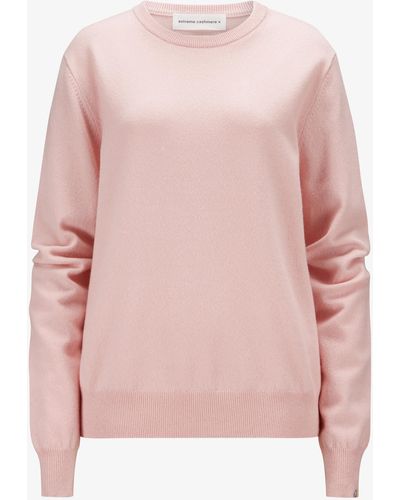 Extreme Cashmere Classic Cashmere-Pullover - Pink