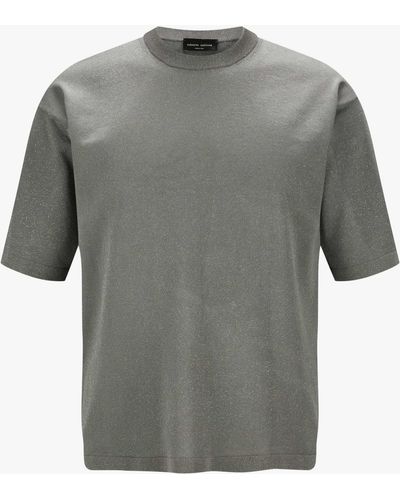 Roberto Collina T-Shirt - Grau