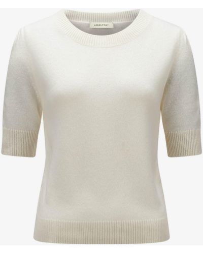 Lodenfrey Cashmere-Strickshirt - Weiß