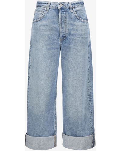Citizens of Humanity Ayla Baggy Jeans - Blau