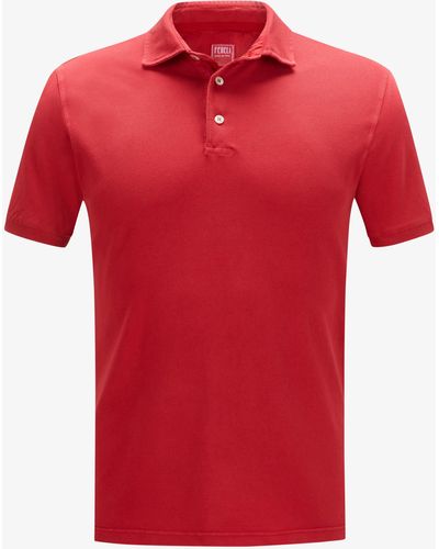 Fedeli North M.M Polo-Shirt - Rot