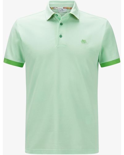 Etro Polo-Shirt - Grün