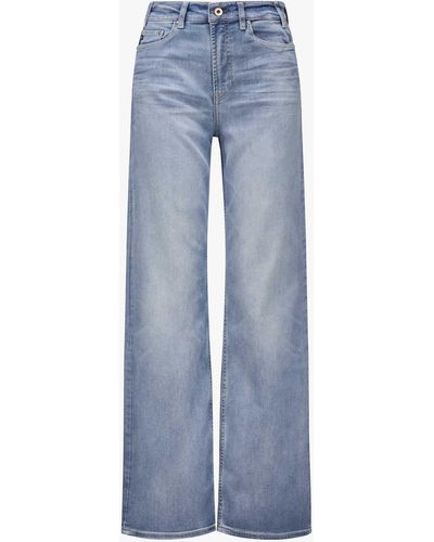 AG Jeans New Baggy Wide Jeans - Blau