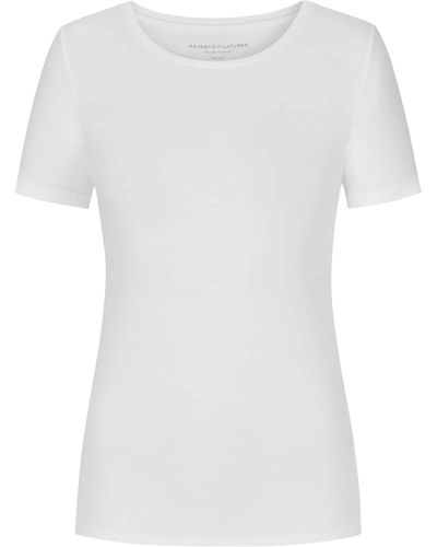Majestic Filatures T-Shirt - Weiß