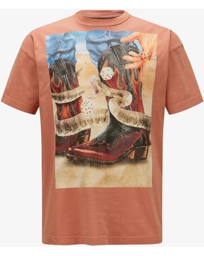 Palm Angels T-Shirt - Orange