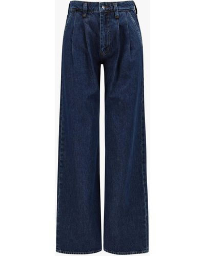 Anine Bing Carrie Jeans High Rise Wide - Blau