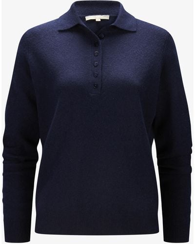 Luisa Di Carpi Cashmere-Pullover - Blau