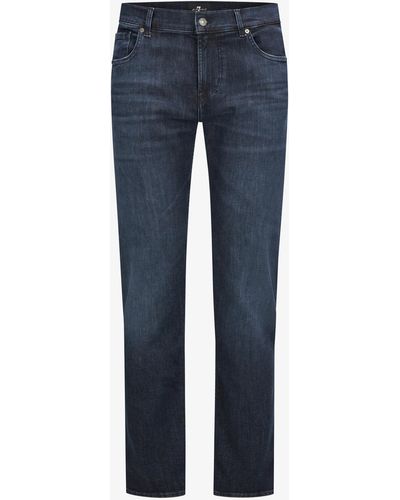 7 For All Mankind Slimmy Jeans Tapered Fit - Blau
