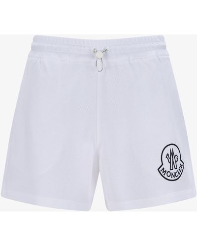 Moncler Pantaloncino Shorts - Weiß