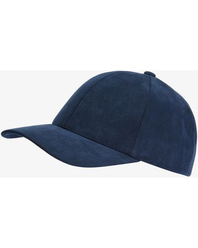 Varsity Headwear Alcantara Cap - Blau