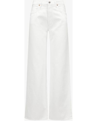 Citizens of Humanity Annina Jeans Relaxed Rise Wide Leg - Weiß