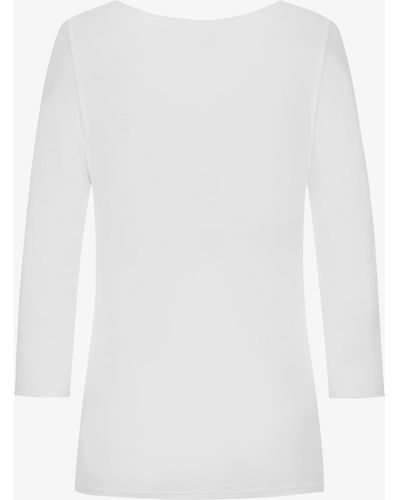 Majestic Filatures Longsleeve - Weiß