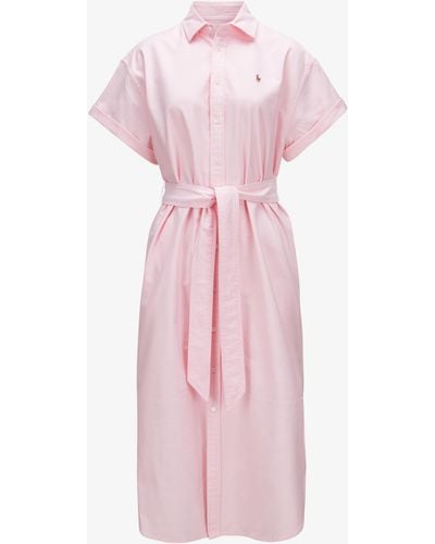 Polo Ralph Lauren Hemdblusenkleid - Pink