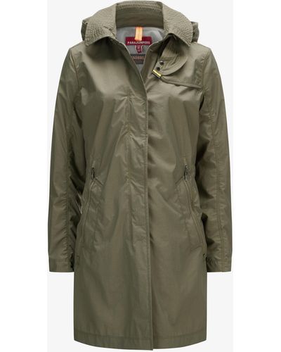 Parajumpers Avery Trenchcoat - Grün