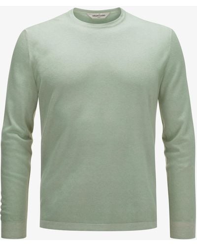 Gran Sasso Cashmere-Pullover - Grün
