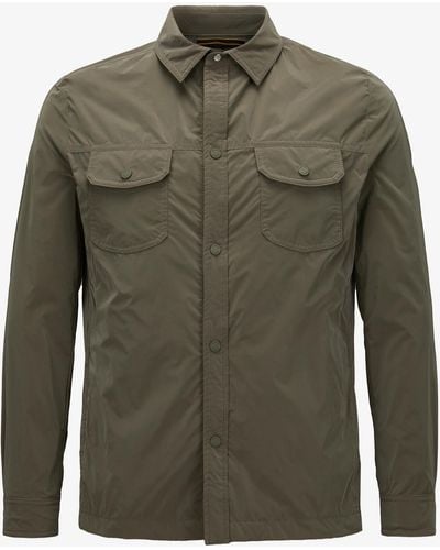 Moorer Atlas-Os Shirtjacket - Grün