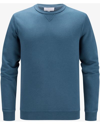 Derek Rose Quin Sweatshirt - Blau