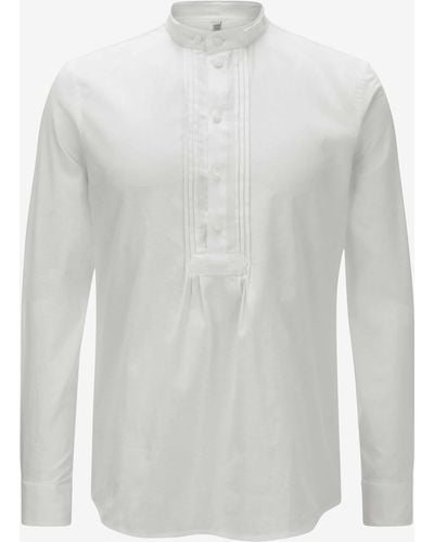 gottseidank Pfoad Trachtenhemd - Weiß